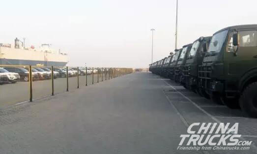 330 Beiben Transporter Trucks Exported to Overseas