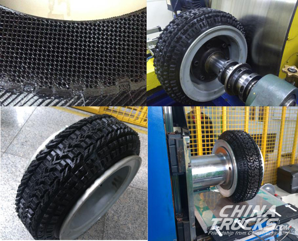 Chinese First Polyurethane Tire through 3D Printing Successfully Developed