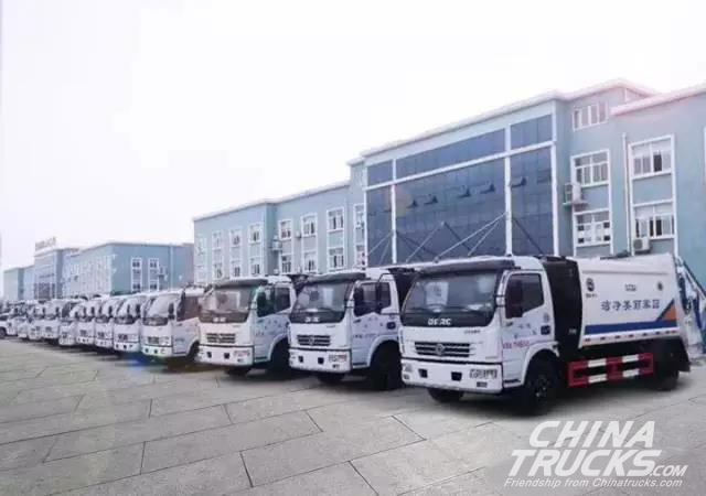 23 Units Do<em></em>ngfeng Light-duty Trucks Started Operation in Hunan