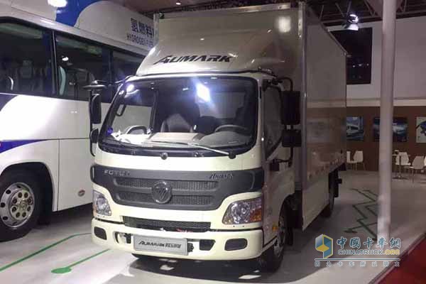 Foton Aumark Electric Logistics Vehicle Attends EVTec China 2018