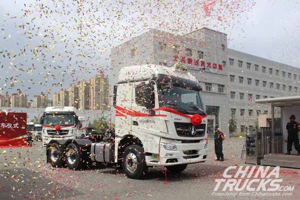 Beiben Delivers V3ET Trucks to CNPC Transportation Company