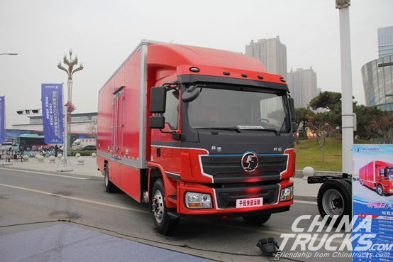 SHACMAN Rolled Xuande E6 Electric Truck