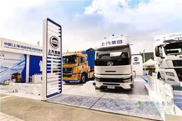 SAIC Ho<em></em>ngyan 5G Intelligent Heavy-duty Truck Makes its Debut in Shanghai