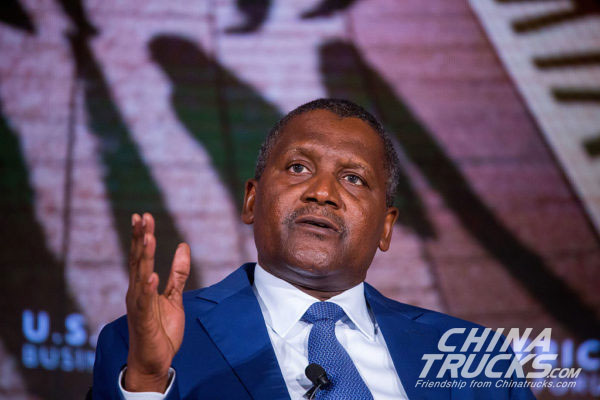 Dangote Group Partners Sinotruck to Roll Out Assembled-in-Nigeria Trucks 
