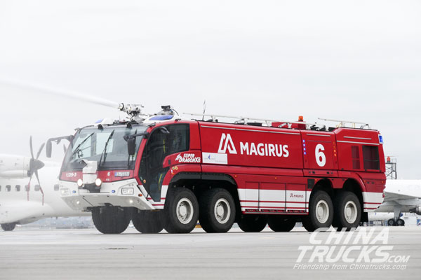 Stuttgart Airport Operates Germany’s First Magirus Superdragon X8 with Two Allison Transmissions
