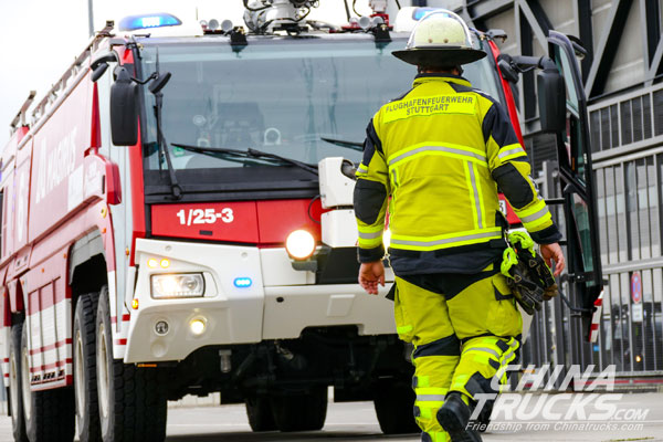 Stuttgart Airport Operates Germany’s First Magirus Superdragon X8 with Two Allison Transmissions