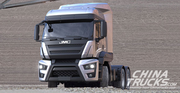 JMC reveals new cargo truck and two new CGI engines at Auto Shanghai 2017