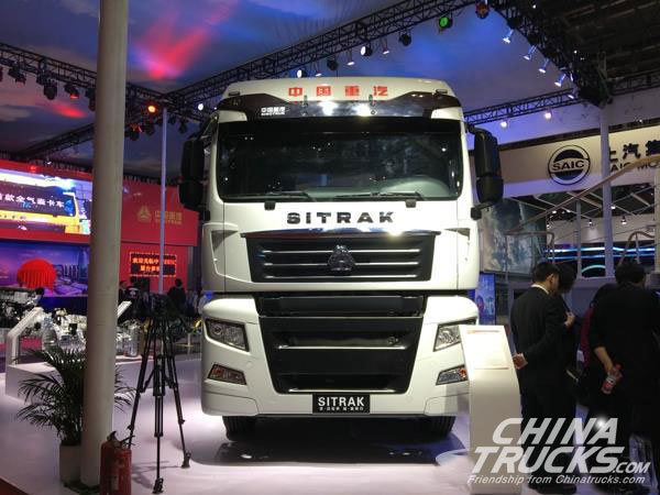 SINOTRUK Launches Intelligent Truck and “No-stop” Service at Auto Shanghai