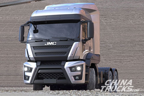 JMC Heavy-duty Truck Weilong+FORD Engine+FAST Transmission