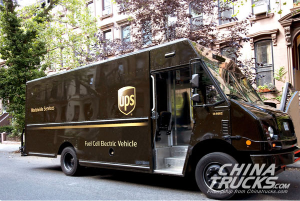 World’s First Fuel Cell Electric Class 6 Delivery Truck Launched by UPS 