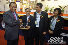 Sendok Group Launching Sinotruk T5G and T7H in Malaysia Commercial Vehicle Expo
