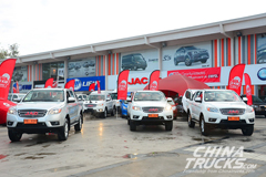 Jump 580% 728 Units of JAC Frison Pick-up Exported in Total