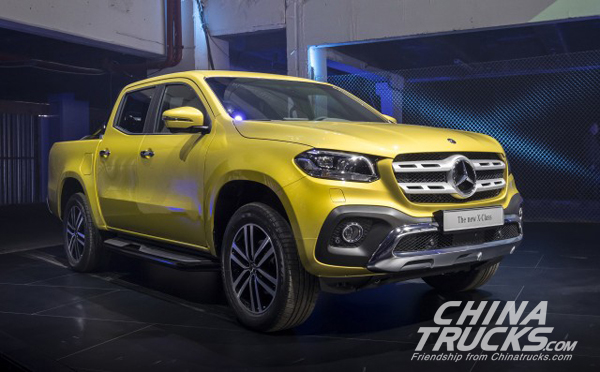 Mercedes-Benz Shows Production X-Class Pickup Truck–Still Not for US