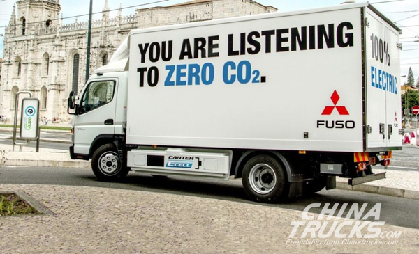 Mitsubishi Fuso Starts Production of eCanter Electric Truck  