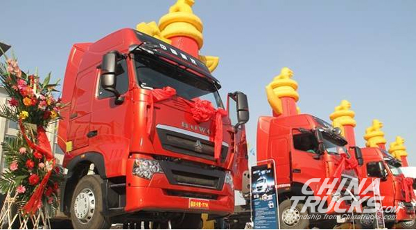 Sinotruk Secures an Order for 257 Natural Gas Trucks