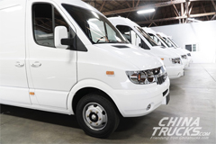 Wulong Electric Logistic Vehicles Arrived in the U.S. Market