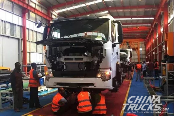 CNHTC Sinotruk Opens its Second KD Assembly Line in Ethiopia