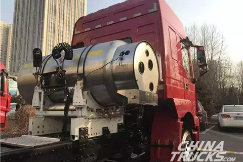 Beiben V3MT LNG 6*4 Tractor+Weichai Engine
