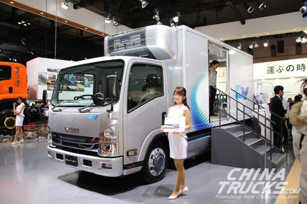 Isuzu to Launch Small EV Truck at End of 2018