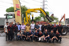 Technical Hyva Crane training in Malaysia
