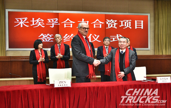 ZF Enters China’s Forklift Market, Launches JV with Anhui Heli Co