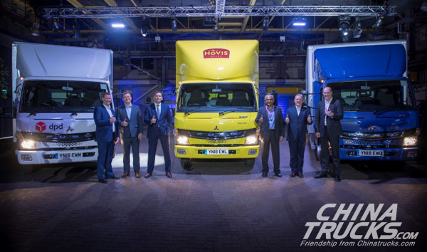 Fuso All-electric Light-duty Trucks Hit the Road in the UK