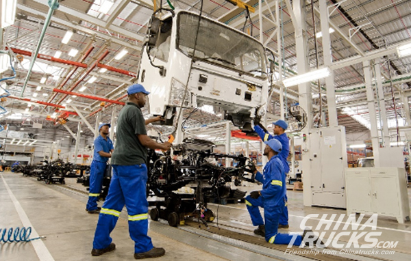 The 3000th South Africa Built Vehicle to Roll-off the Production Line