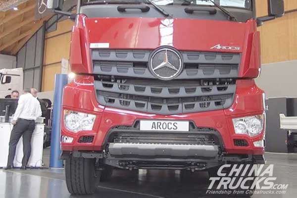 Mercedes-Benz Displays New Trucks at Dhahran Expo