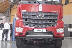 Mercedes-Benz Displays New Trucks at Dhahran Expo