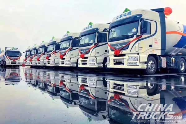 Dongfeng KX Hazardous Materials Delivery Truck Unveils in Shandong
