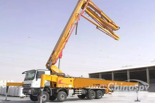 XCMG Pump Vehicle to Start Operation in Dubai