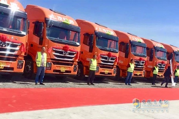 SAIC Hongyan Hazardous Materials Delivery Trucks to Start Operation in Xinjiang