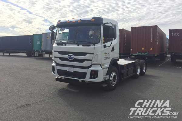 BYD Delivers First Battery-electric  8TT Truck to Port of Oakland