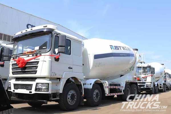 1,000 Units Shaanqi Ruijiang Concrete Mixer Delivered to Customers for Operation