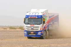 XCMG's Hanvan Heavy Trucks Excel In Extremes At 2018 Taklimakan Rally