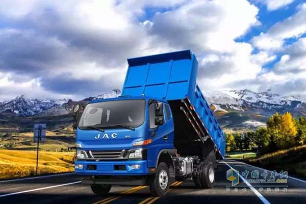 JAC Construction Dump Truck Excels in Mountainous Region