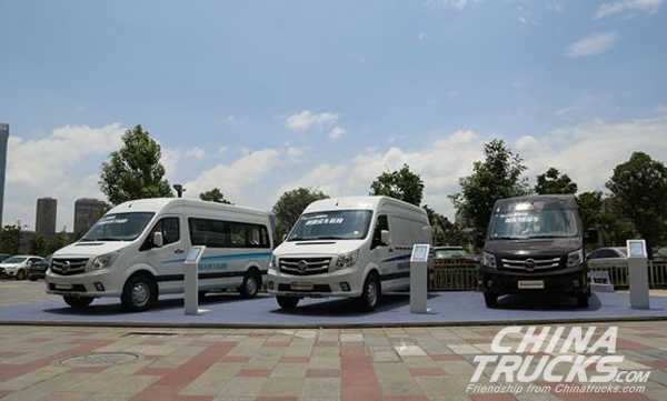 Foton Business Vehicle Sales Grew 6.7% in H1