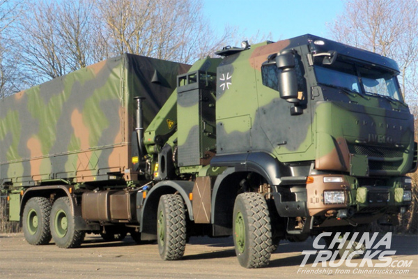 Iveco Delivers 100th  8x8  Trakker truck to the German Armed Forces 