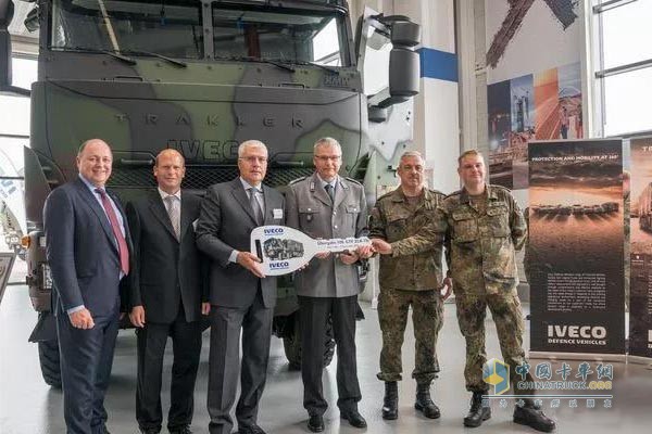 Iveco Delivers 100th  8x8  Trakker Truck to the German Armed Forces 