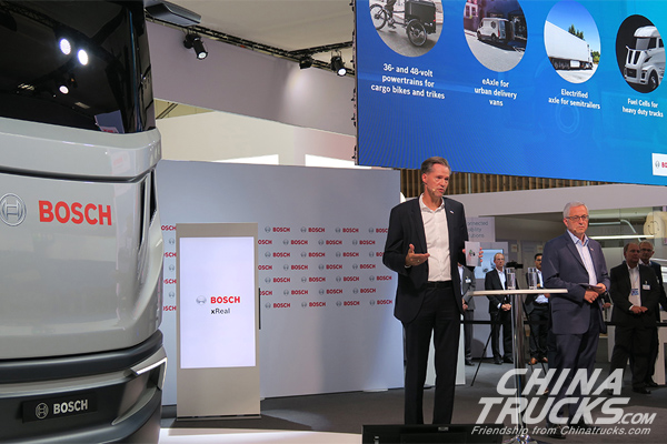 IAA 2018: Bosch Announces Electric, Fuel-Cell Powertrains