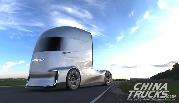 Ford Unveils Self-driving Electric F-Vision Future Truck Concept