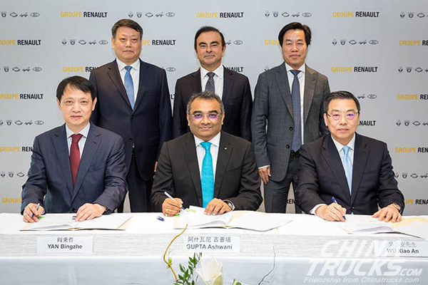 Renault and Brilliance Sign Agreement to Accelerate LCV Sales in China