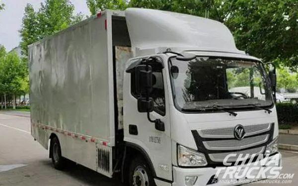 Foton Secures An Order of 100 Units Fuel Cell Logistics Vehicles