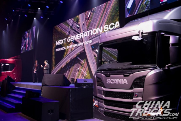Scania Unveiled an Entire Range of New Trucks in Thailand