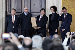 Tan Xuguang, Chairman of Weichai Group Won Italian Leonardo Awards