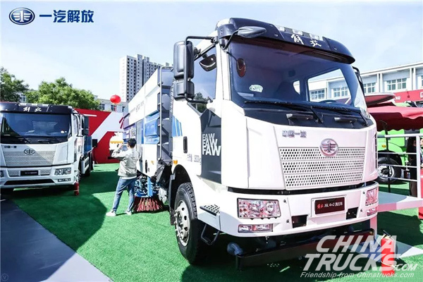 FAW Jiefang Brought Eight Vehicles on Display in Xiong’an