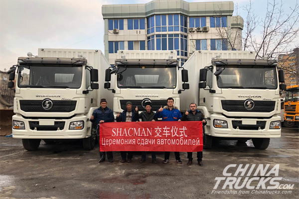 First batch of SHACMAN H3000 Vehicles Arrive in Tajikistan