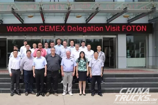 CEMEX to Deepen Cooperation with Foton