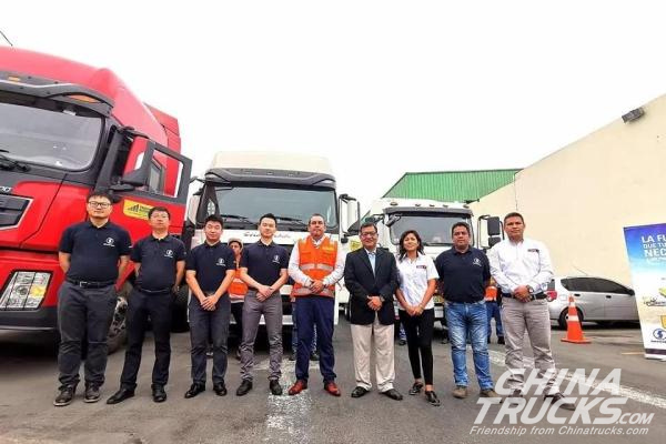 SHACMAN Trucks Arrived in Peru for Operation