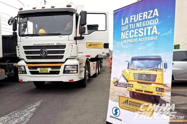 SHACMAN Trucks Arrived in Peru for Operation